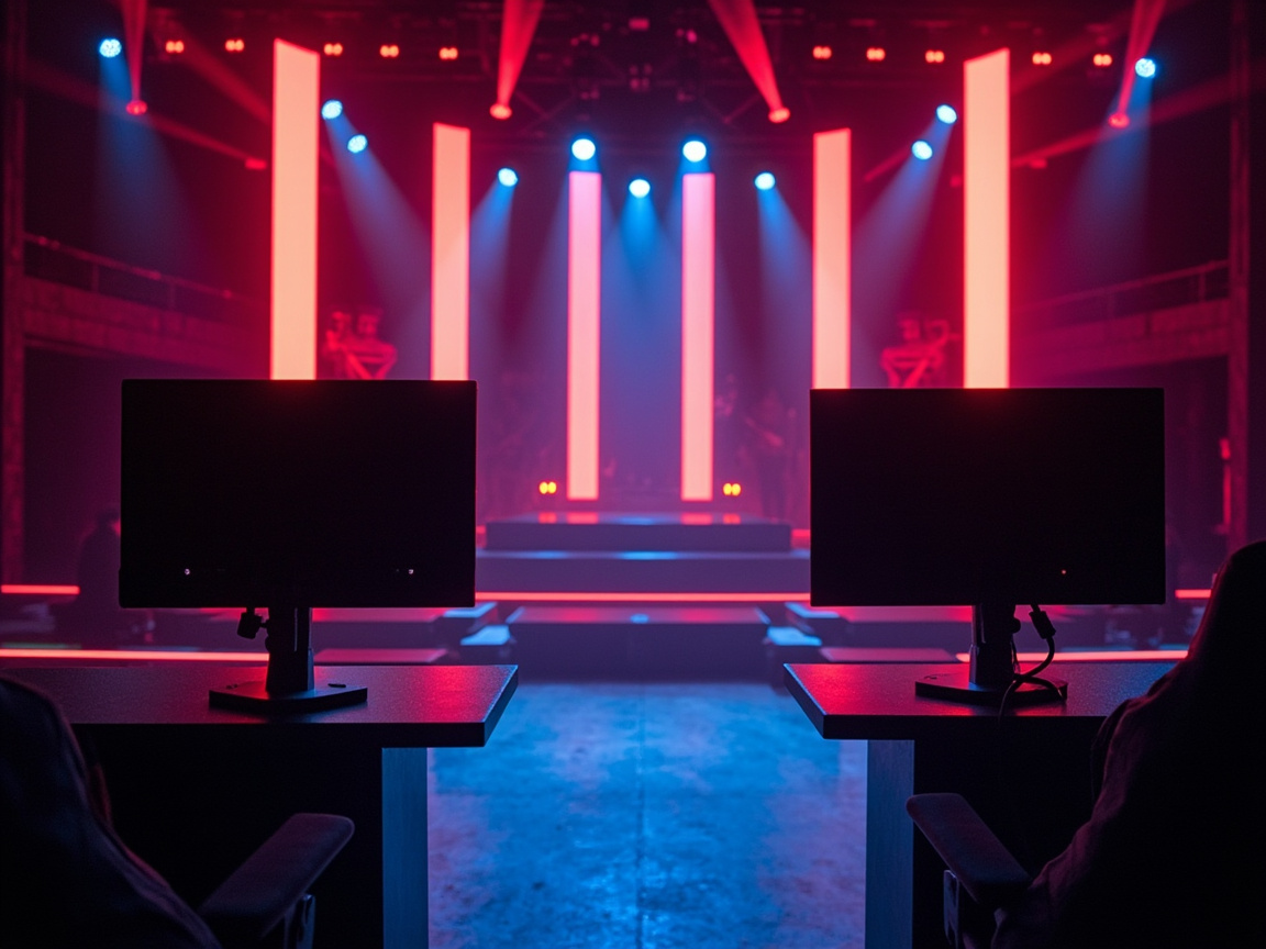 fps arena stage editorial photograph